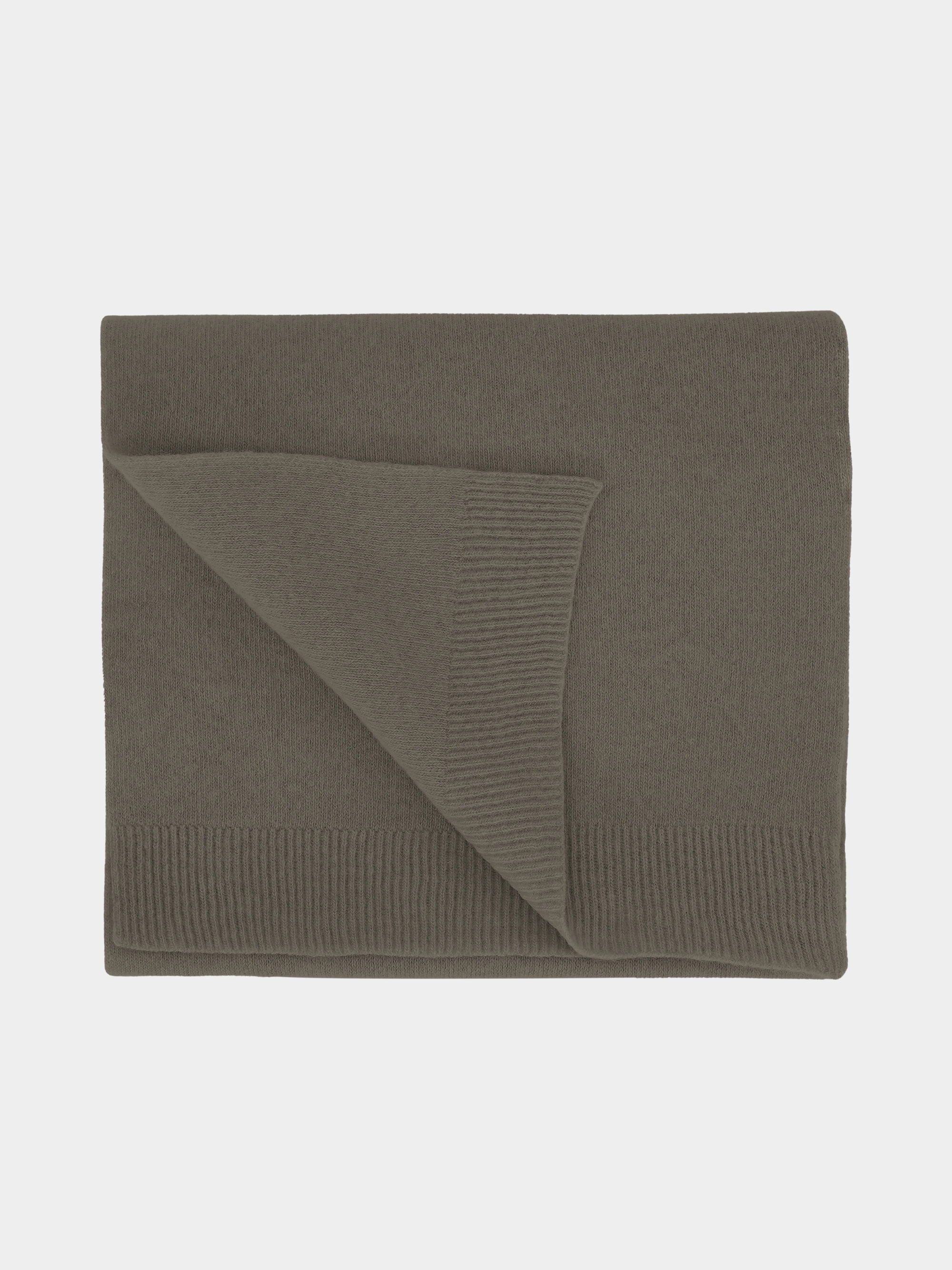 Merino Wool Scarf Dusty Olive