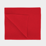 Merino Wool Scarf Scarlet Red