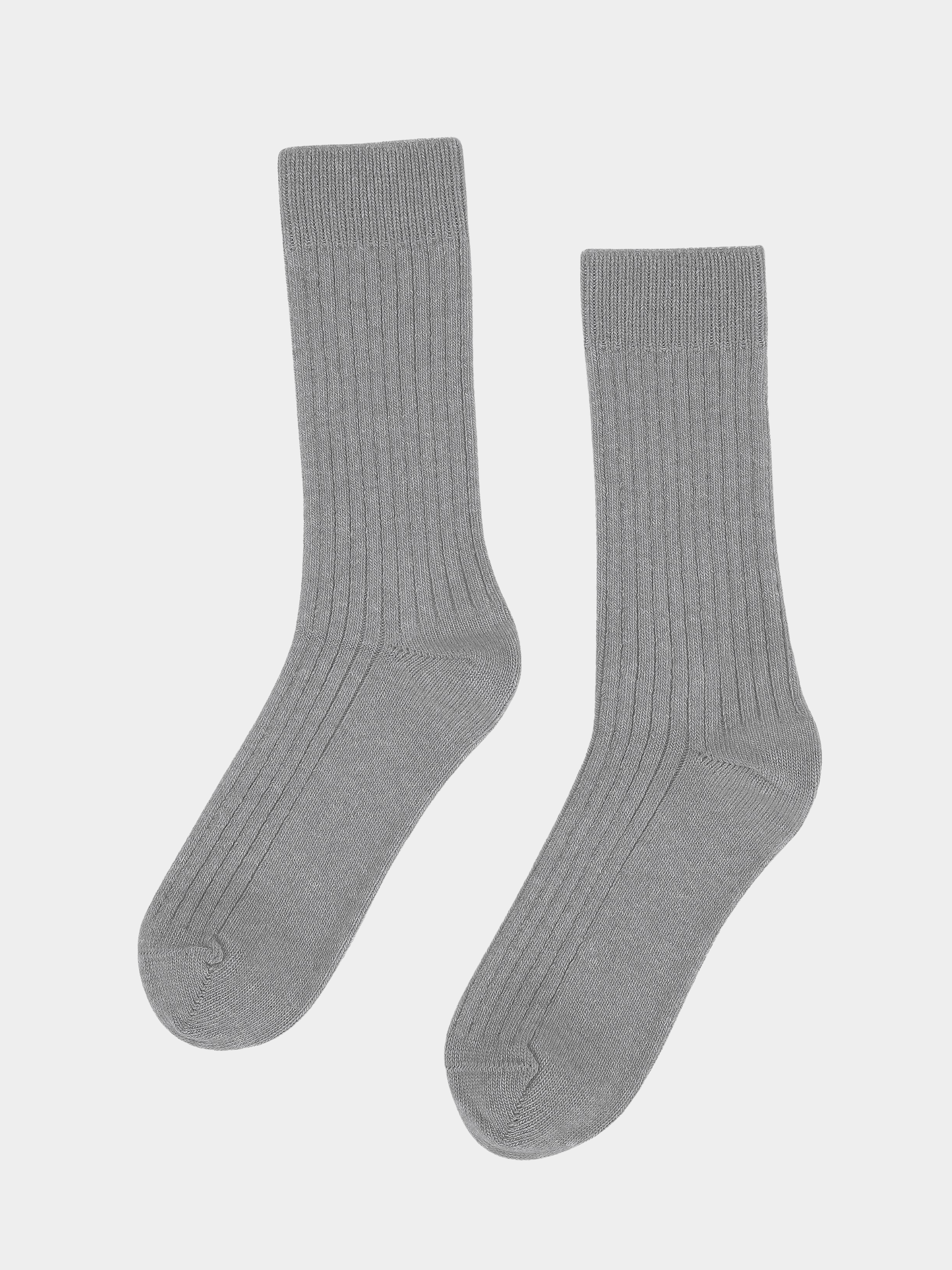 Merino Wool Blend Sock Heather Grey