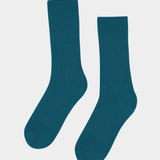Merino Wool Blend Sock Ocean Green