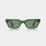 Akiniai A. KJAERBEDE BROR DARK GREEN TRANSPARENT