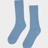 Merino Wool Blend Sock Seaside Blue
