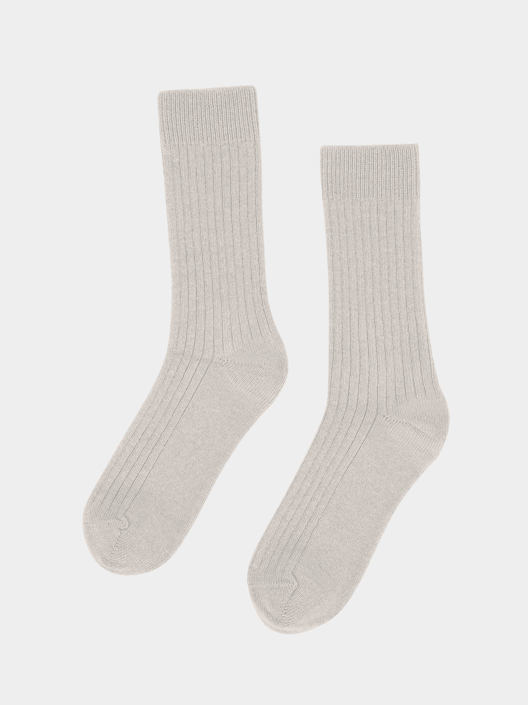 Merino Wool Blend Sock Snow Melange
