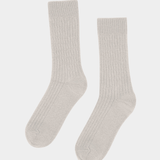 Merino Wool Blend Sock Snow Melange