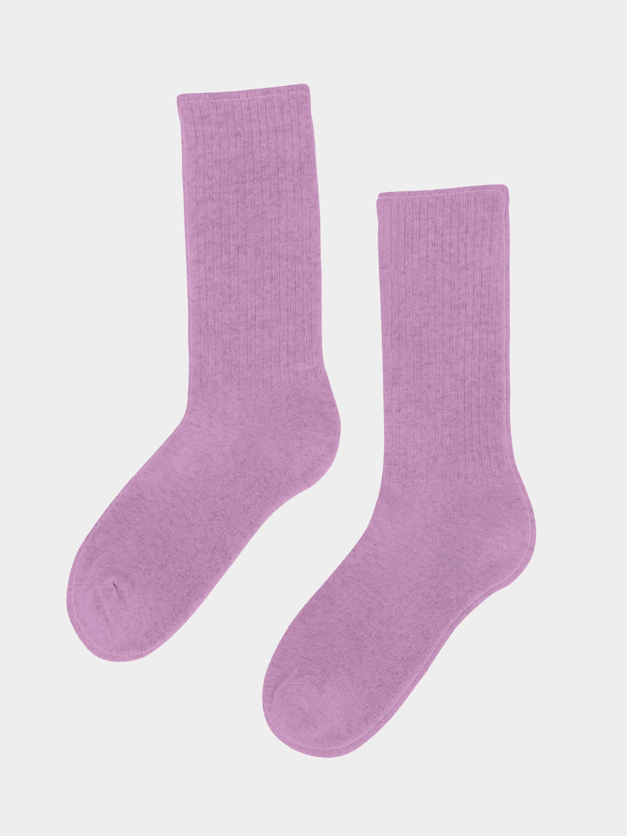 Organic Active Sock Burned Cherry Blossom