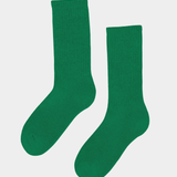 Organic Active Sock Kelly Green
