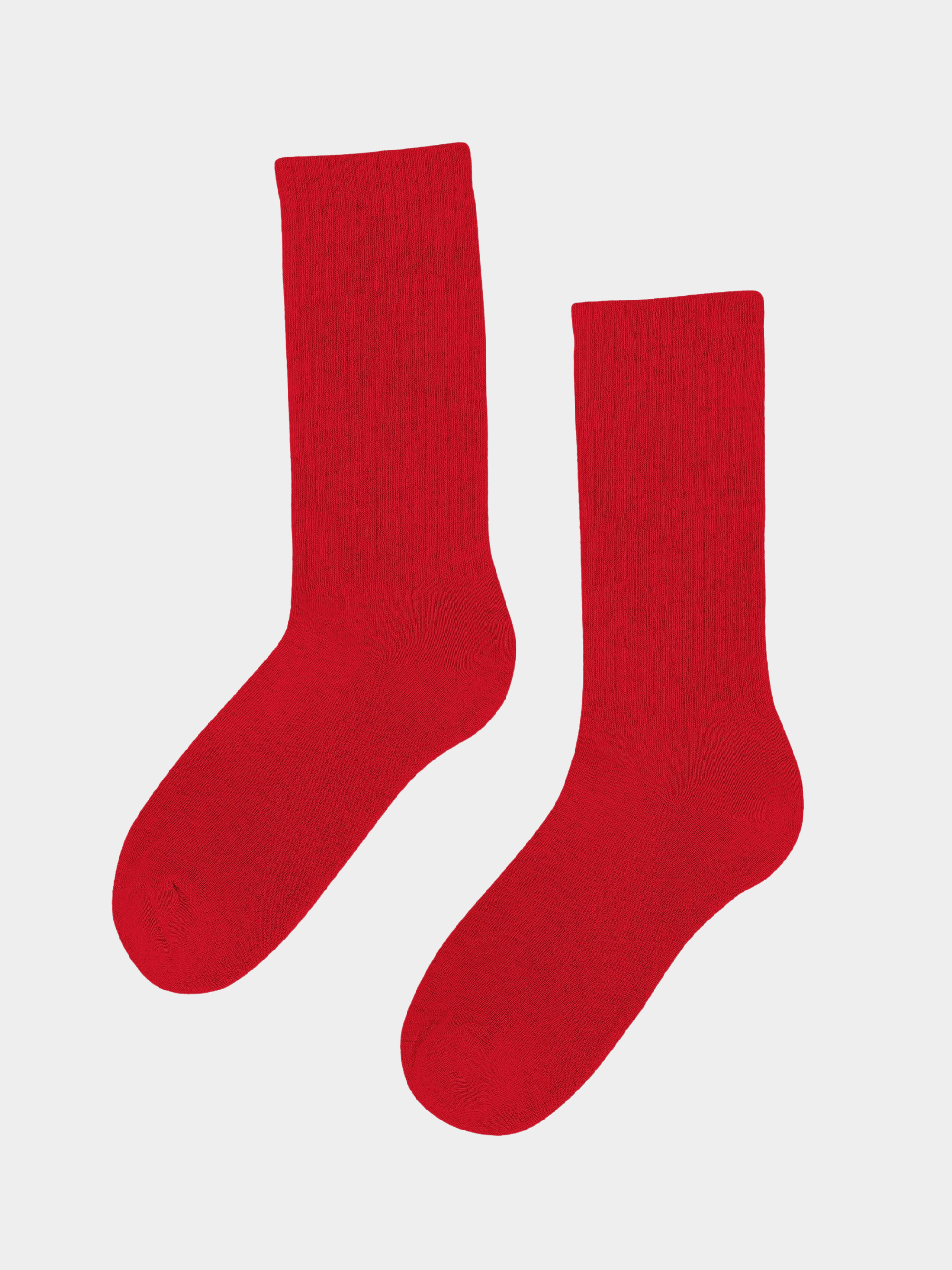 Organic Active Sock Scarlet Red