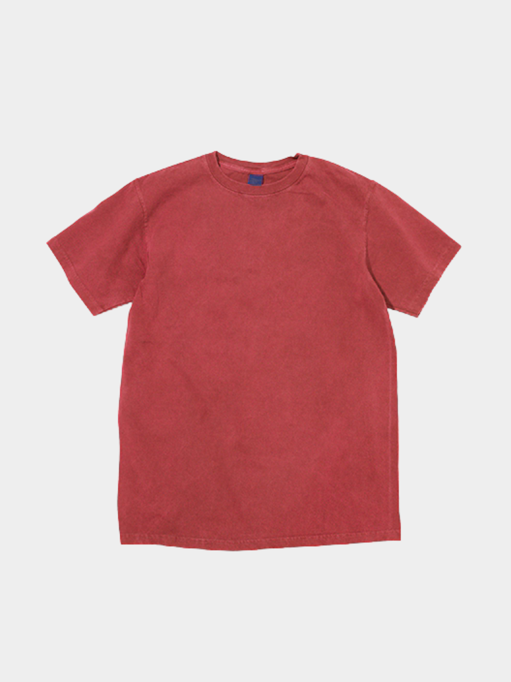 Short-Sleeve Crew Neck T-Shirt Red