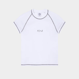 Baby Tee | Script Logo - White/Graphite
