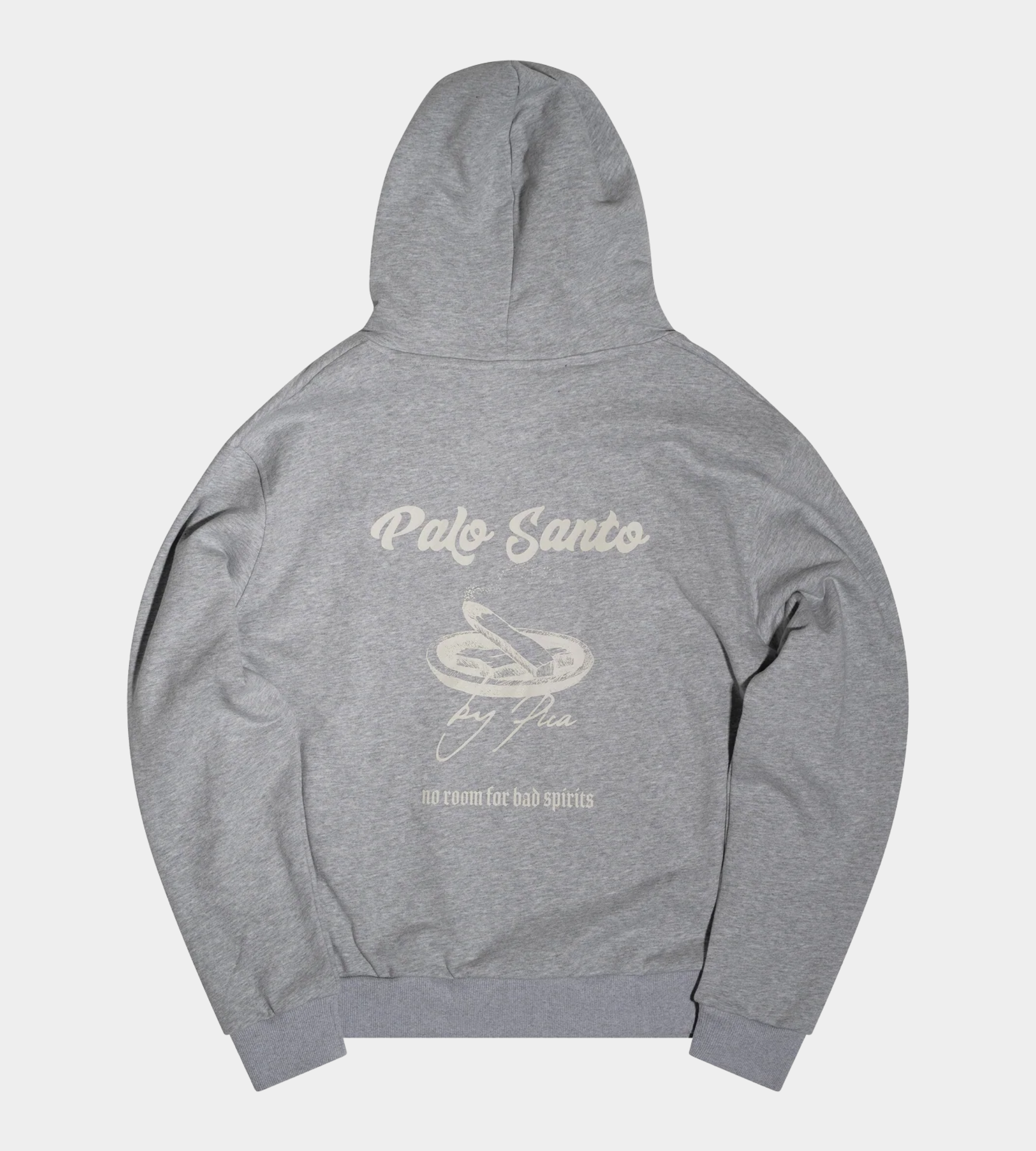Palo Santo Tray Hoodie- Grey Melange