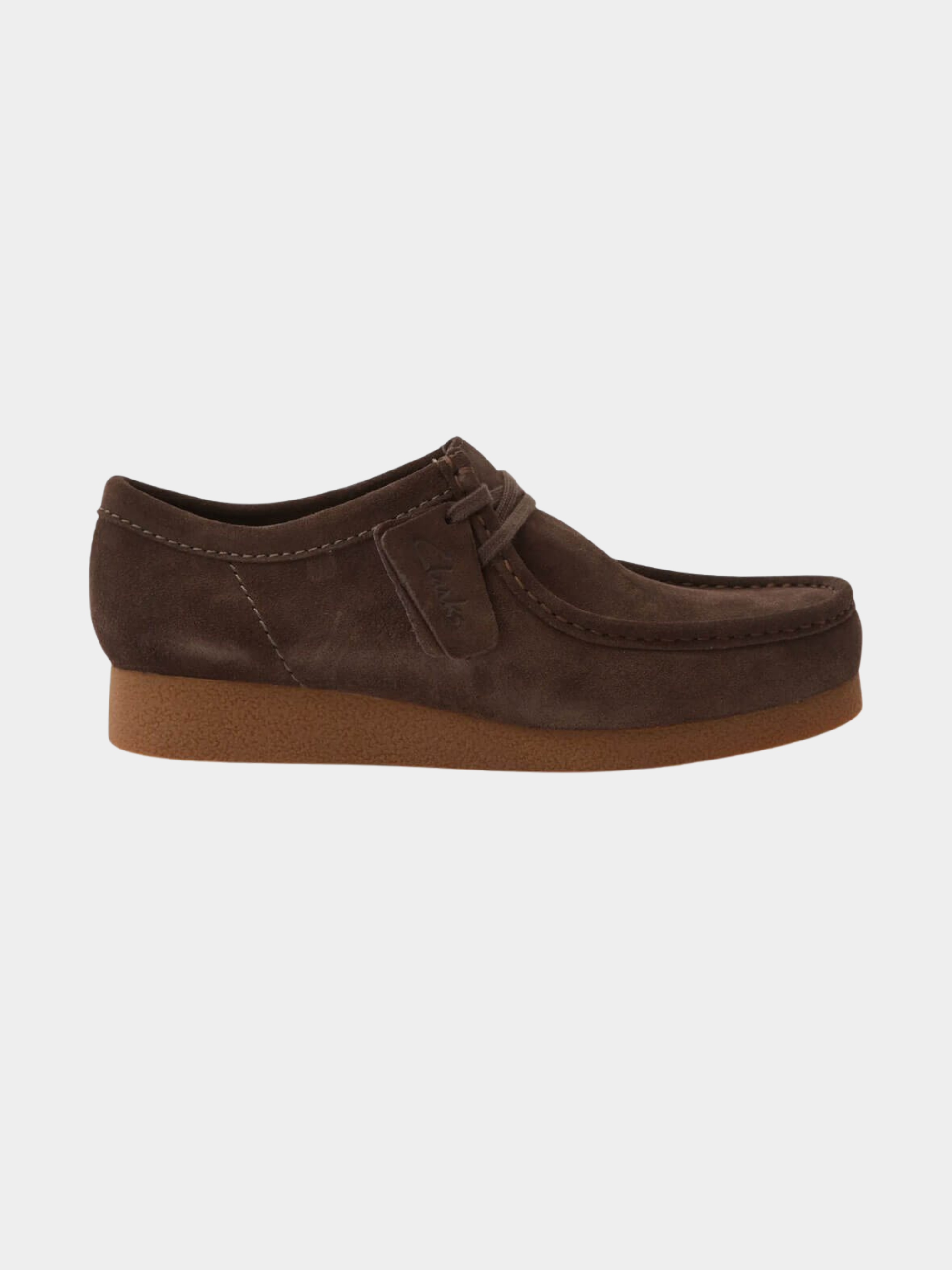 Wallabee Evo Dark Brown Suede