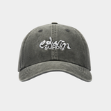 Soft Washed 6 Panel Cap Black
