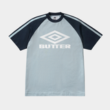 Diamond Logo Raglan Tee Slate / Navy