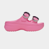 Saturday Platform Dipped Buckle Sandal Pink Lemonade