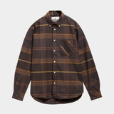 Mineral Tartan Dunoon Authentic-Fit Shirt