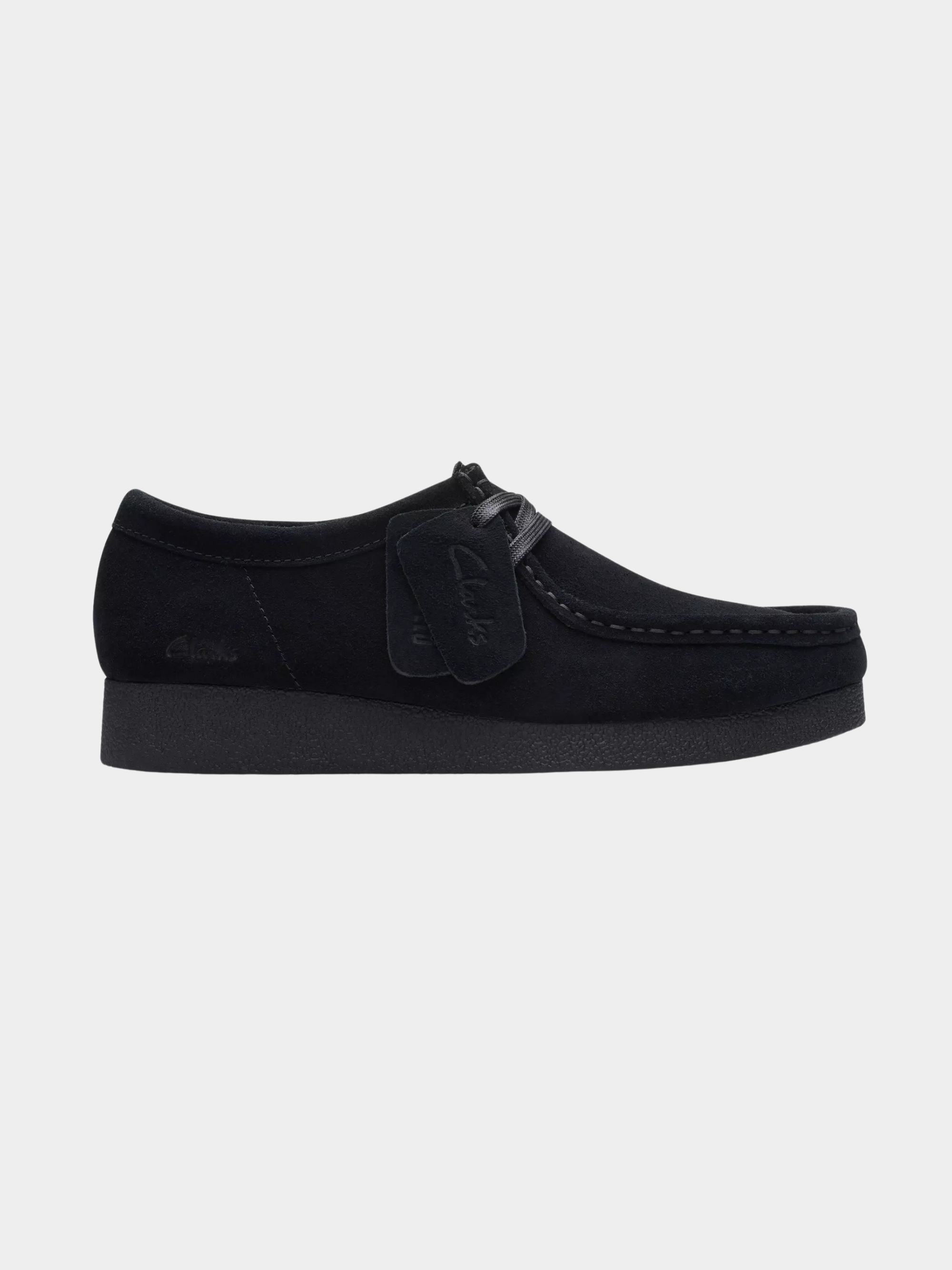 Wallabee EVO Shoe Black Suede