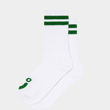 Happy Sad Socks White/Green