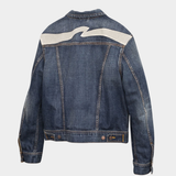 Conny Denim Jacket Big Wave Blue