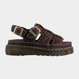 Brown Wrenlie Flower Fisherman Sandals