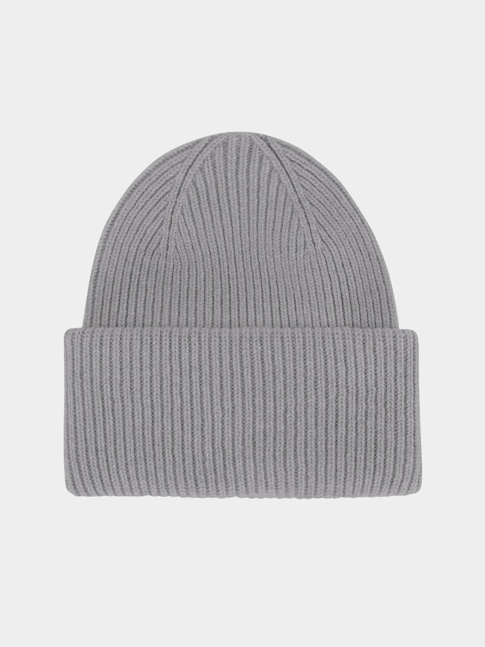 Merino Wool Hat Heather Grey