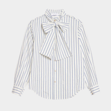 Hydra Stripe Bow Shirt