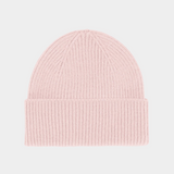 Merino Wool Beanie Faded Pink