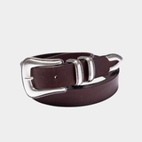 Western Silver Belt Dark Brown