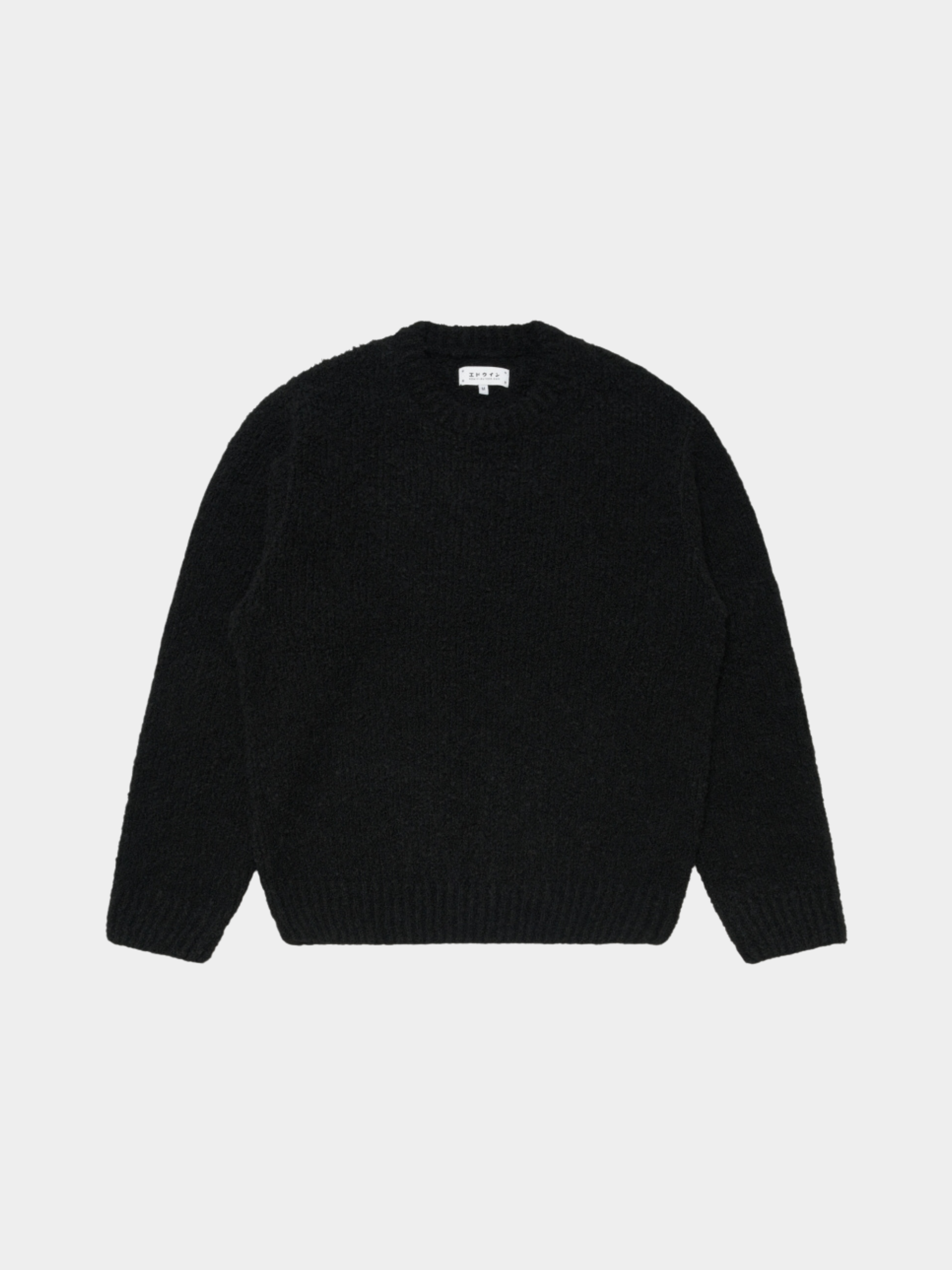 Dun Textured Sweater Black