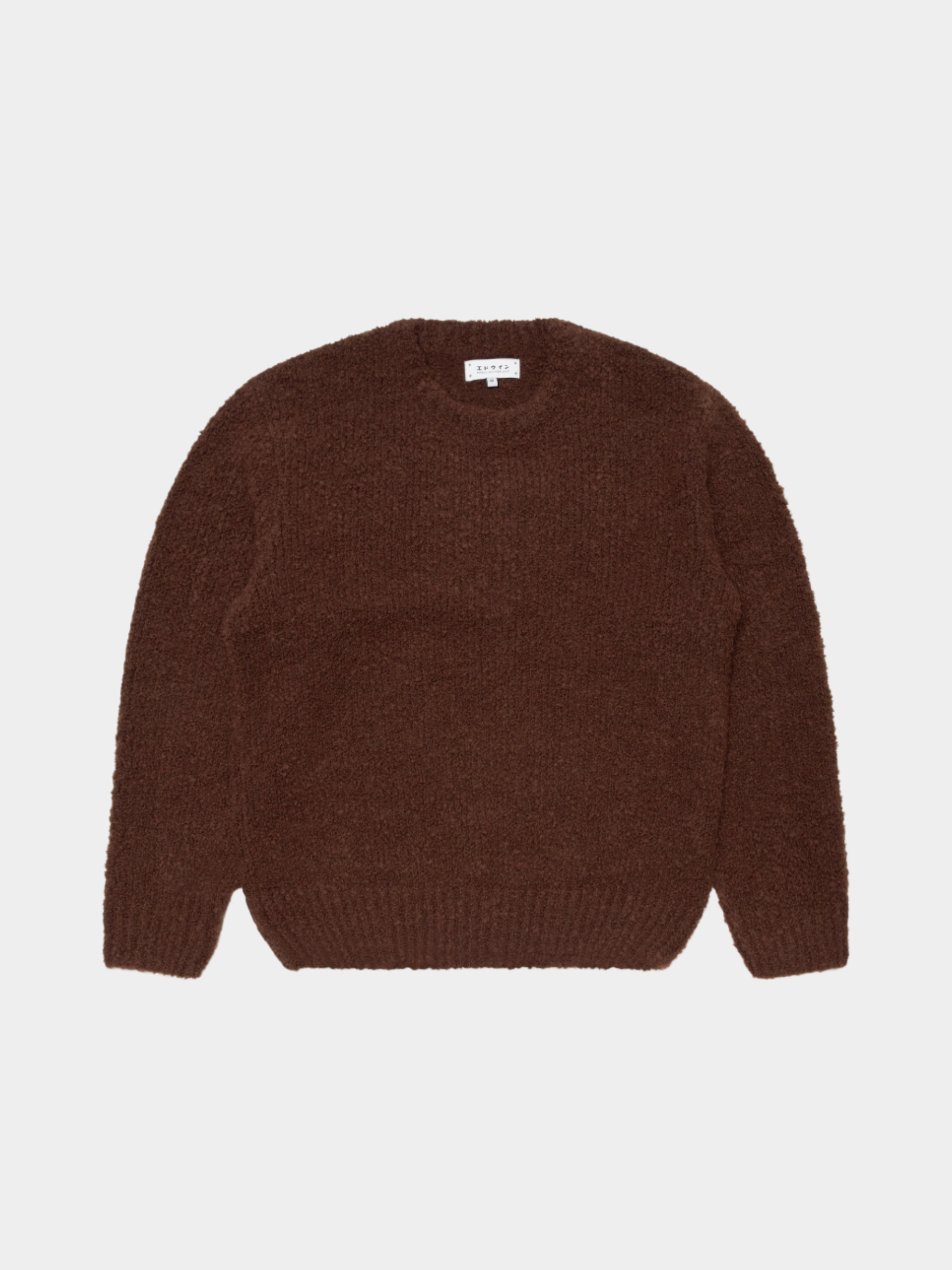 Dun Textured Sweater Rum Raisin