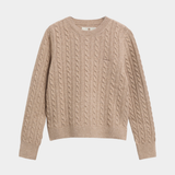 Ashdown Relaxed Wool-Blend Cable-Knit Jumper