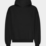Organic Oversized Hoodie Deep Black