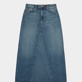 Tanja Skirt Orange Painter Mid Blue