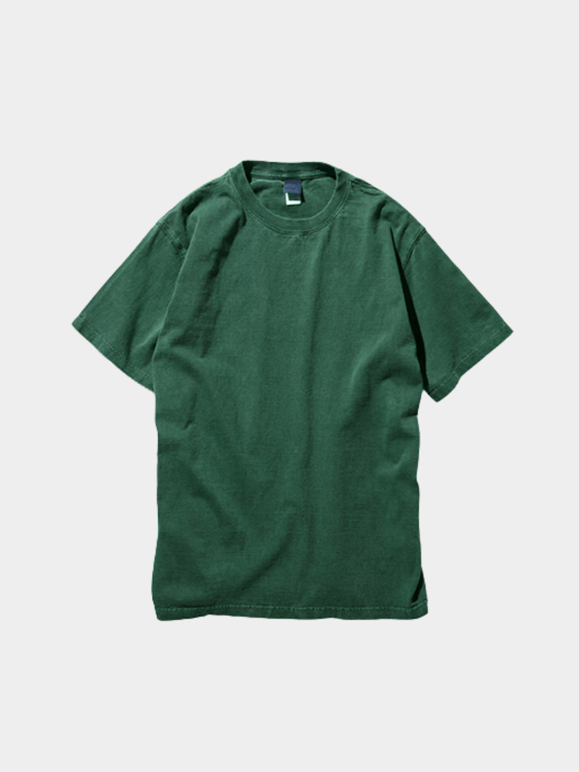 Short-Sleeve Crew Neck T-Shirt Dark Green