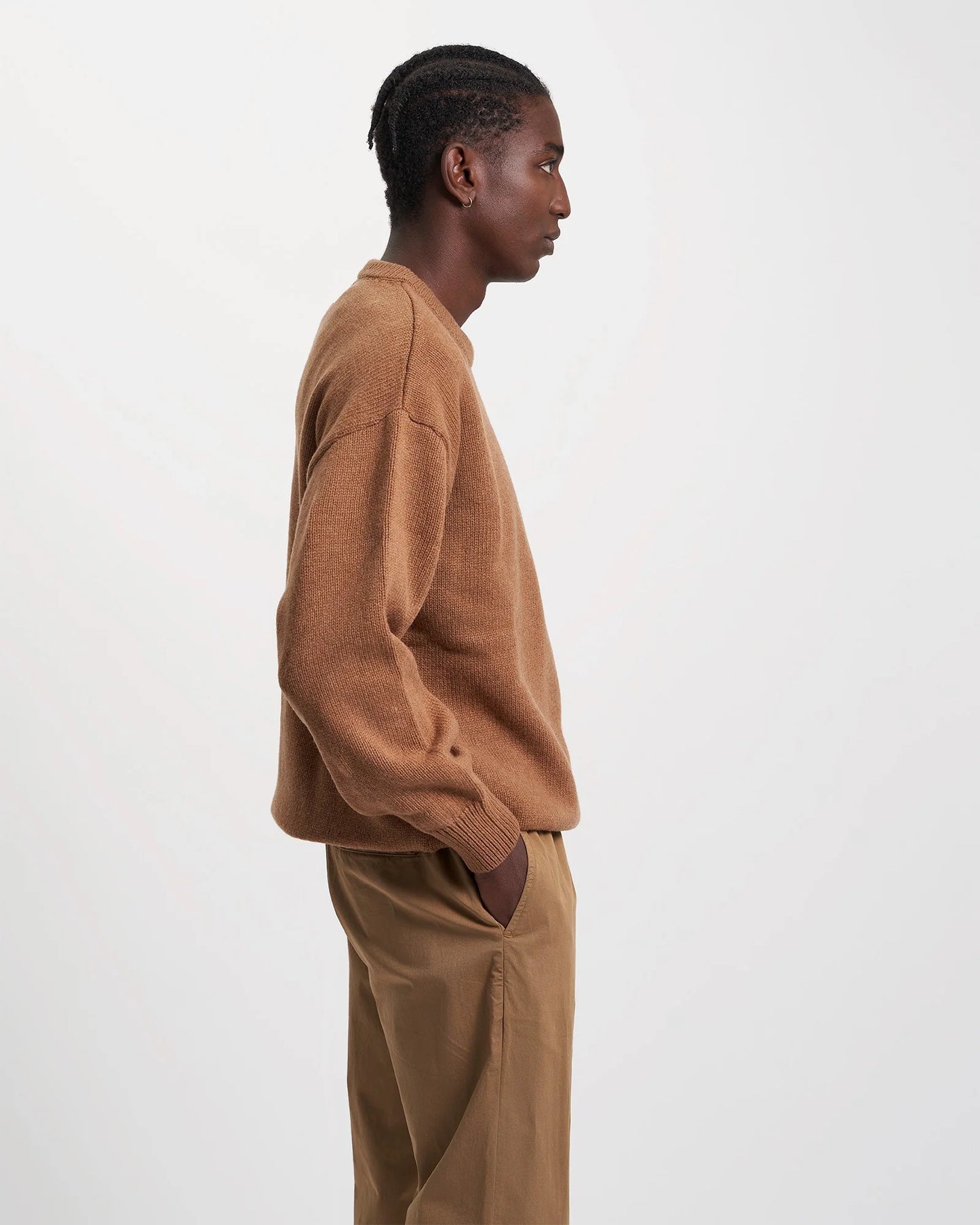 Oversized Merino Wool Crew