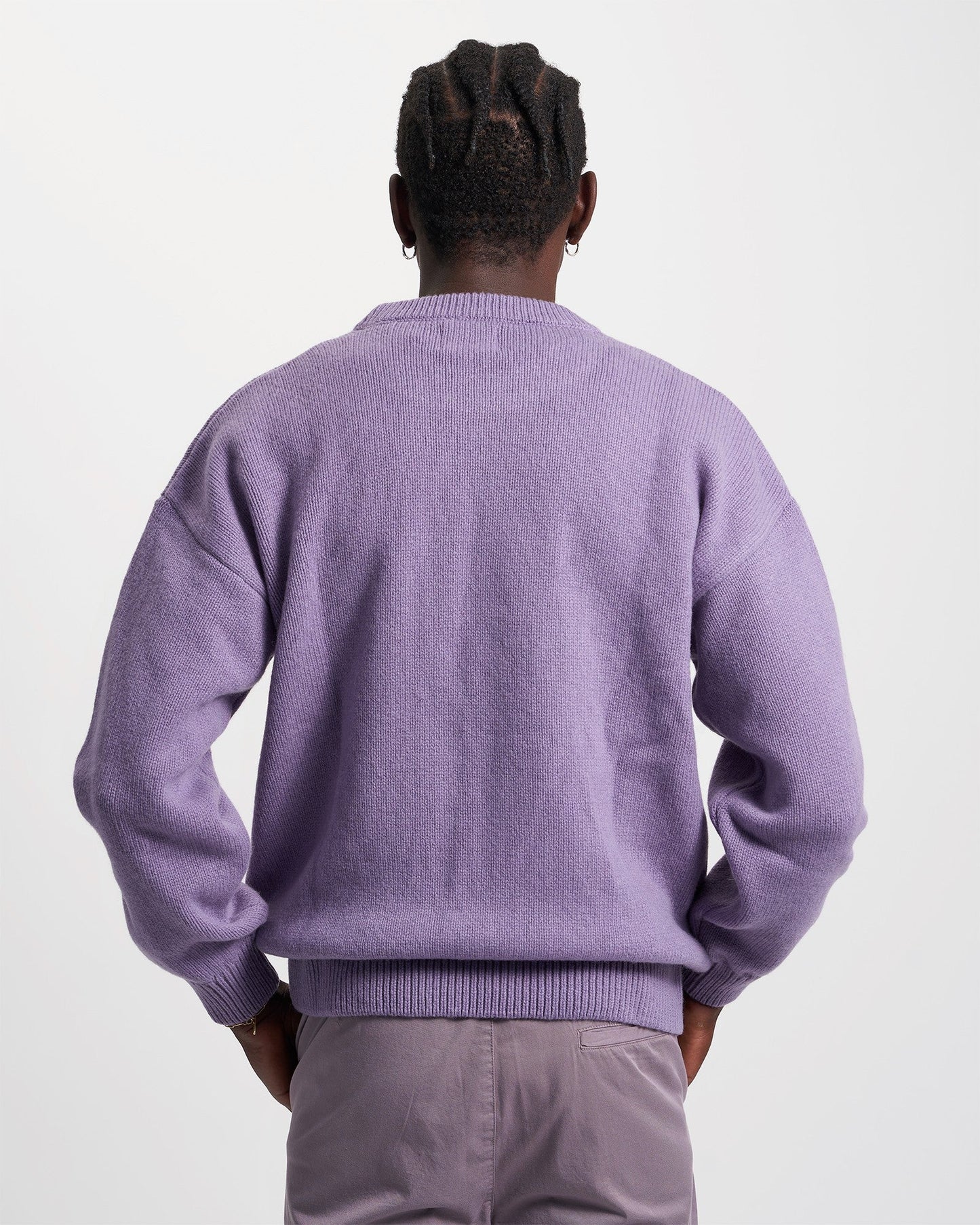 Oversized Merino Wool Crew