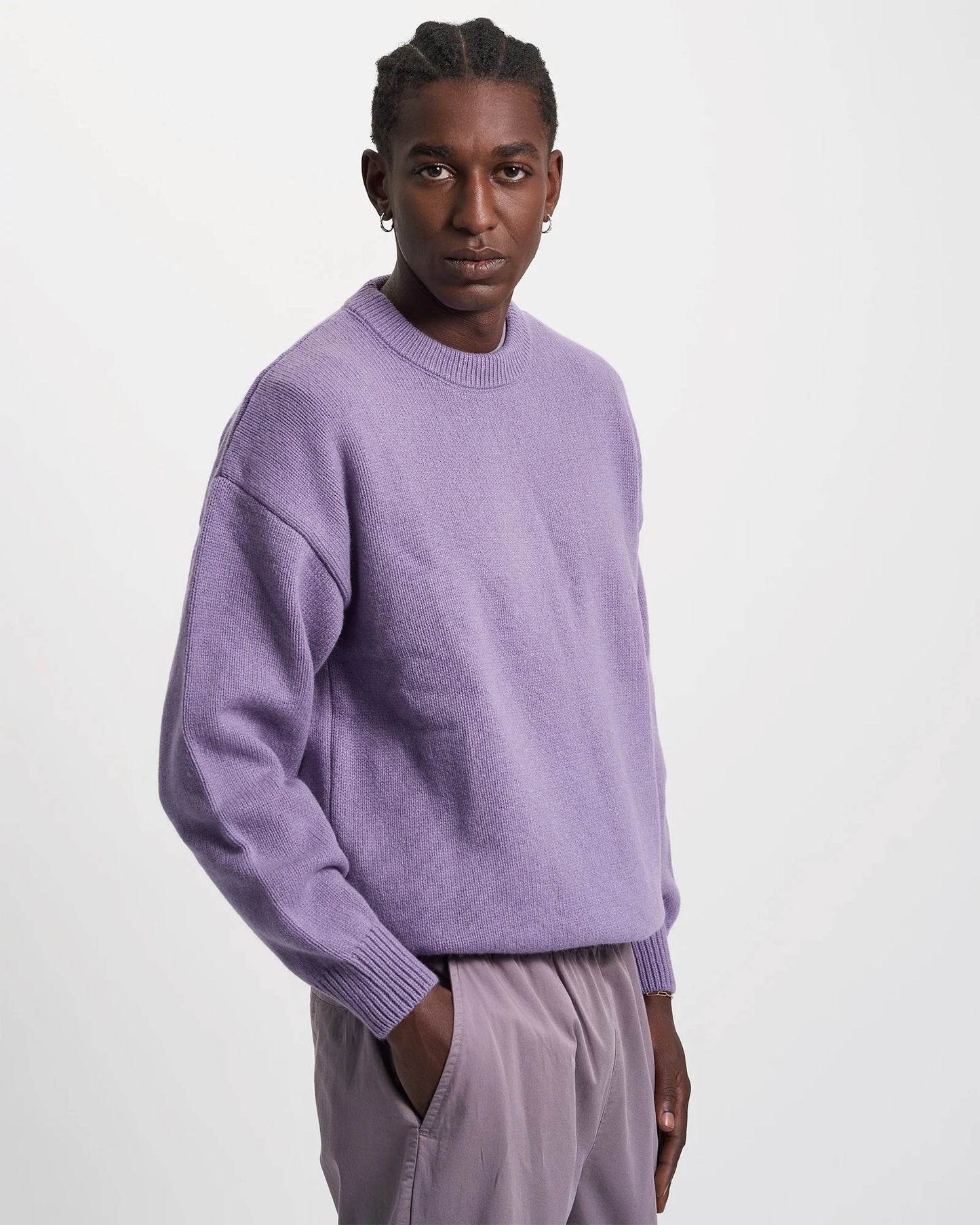 Oversized Merino Wool Crew