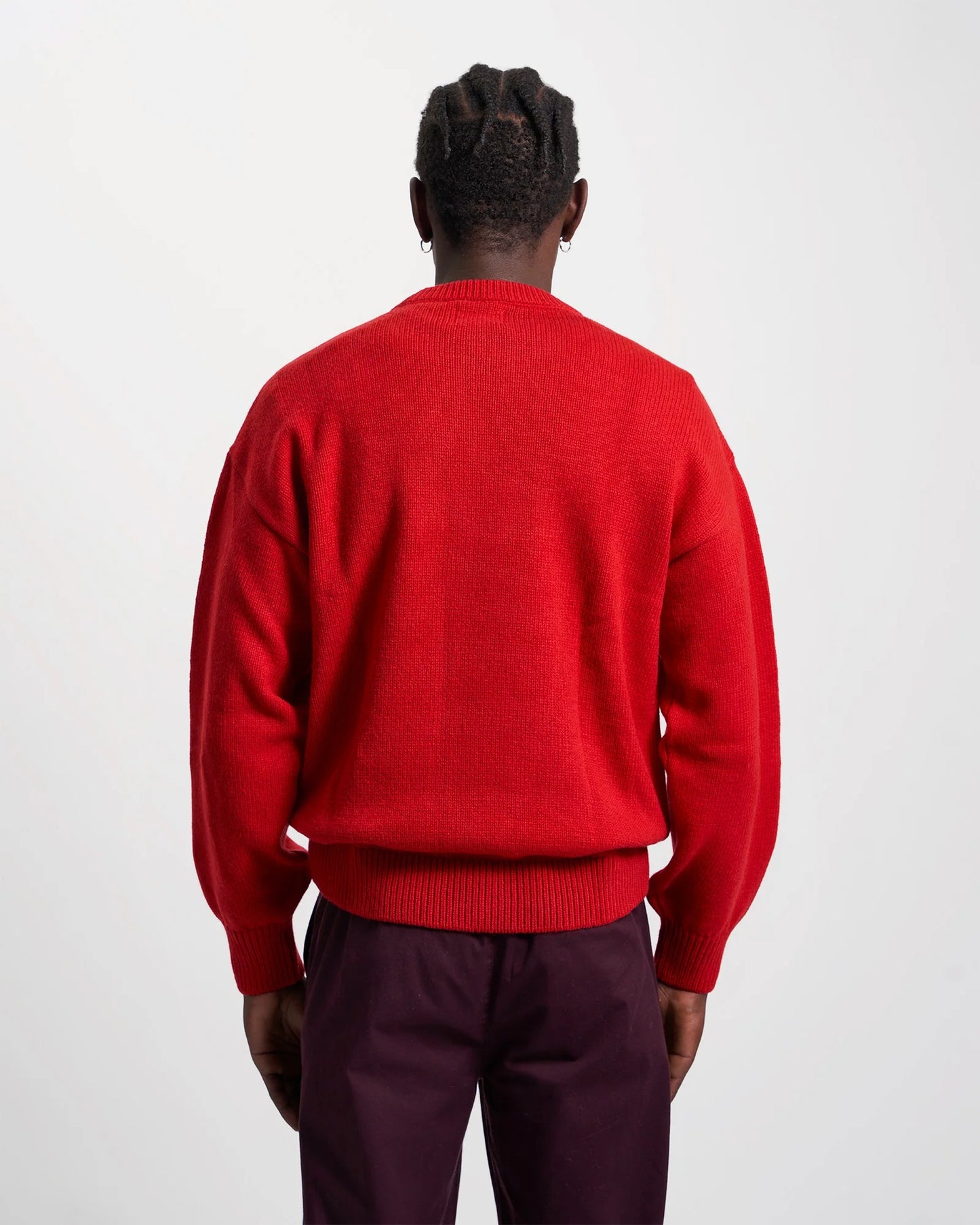 Oversized Merino Wool Crew