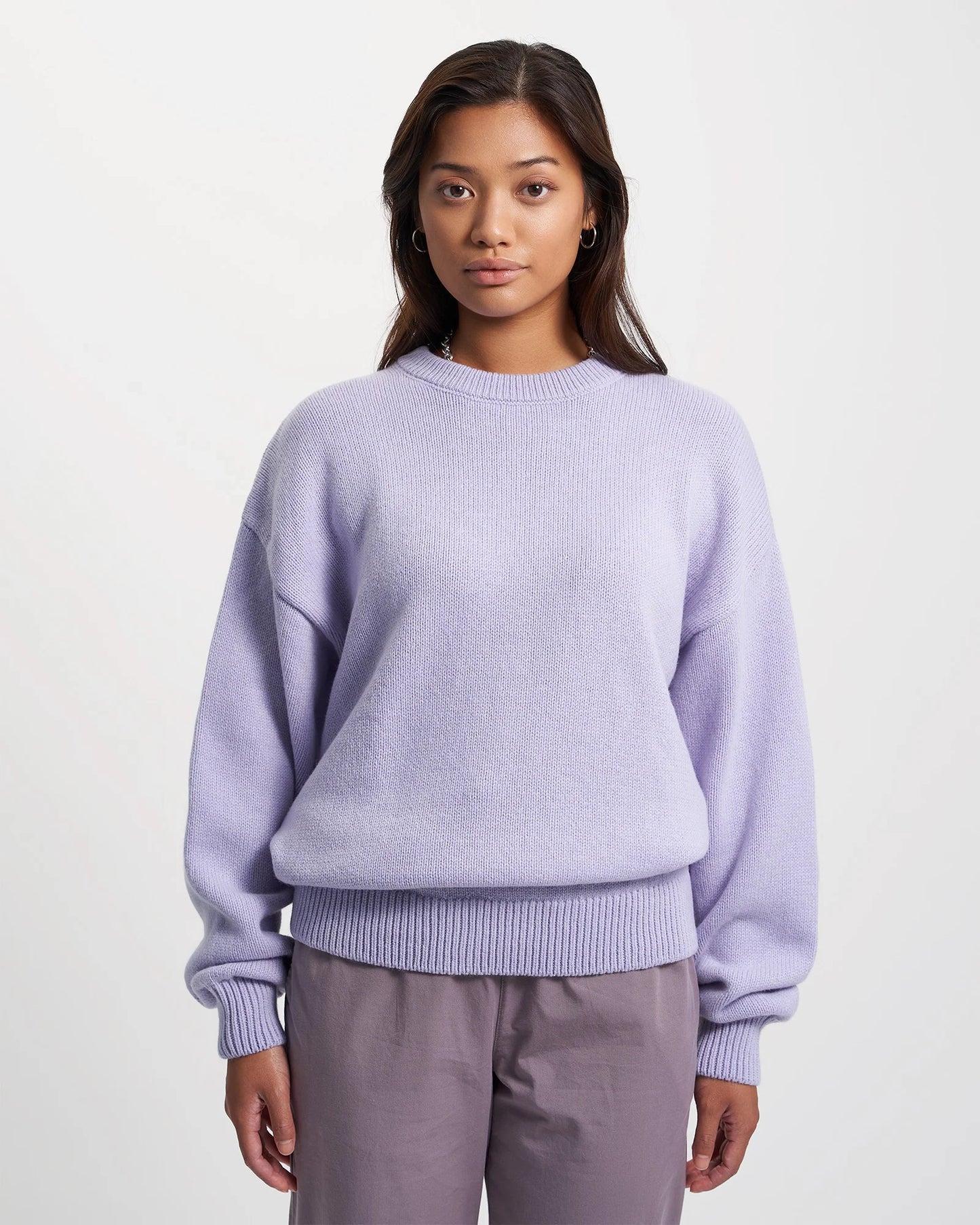 Oversized Merino Wool Crew