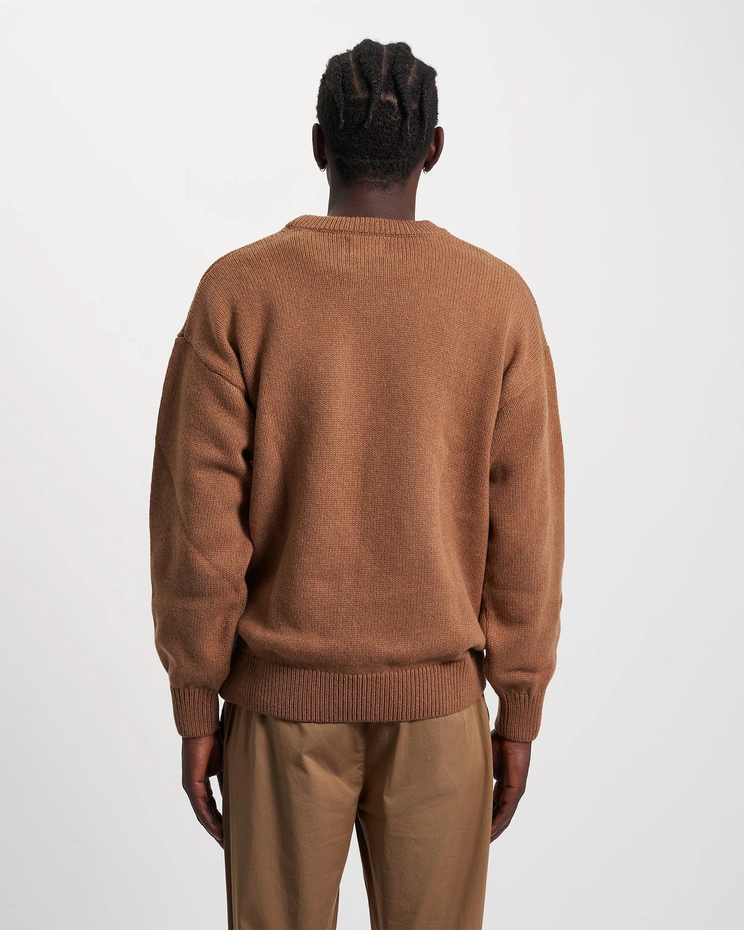 Oversized Merino Wool Crew