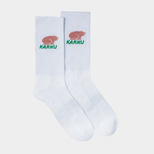 KOJINĖS KARHU CLASSIC LOGO SOCK BRIGHT WHITE / LILAS