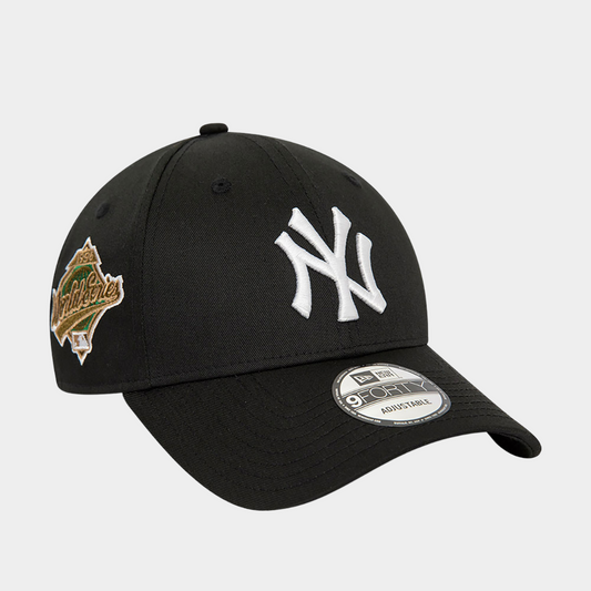 Kepurė New York Yankees World Series Patch Black 9FORTY Adjustable Cap