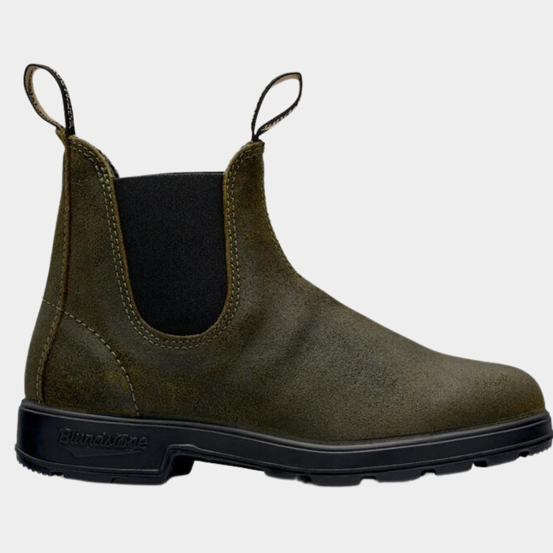 Auliniai batai Blundstone 1615 SUEDE BOOTS - DARK OLIVE