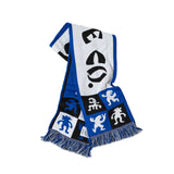 Football Scarf Blue