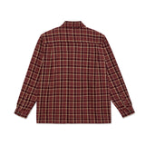 Mike Shirt Flannel Oxblood
