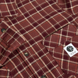Mike Shirt Flannel Oxblood