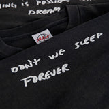 LS Tee | On Repeat - Silver Black