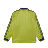 Davie Long Sleeve Shirt Peridot/Dark Blue