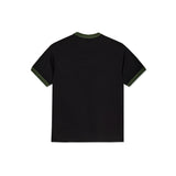 Ringer Tee Black / Uniform Green
