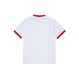RInger Tee White / Red