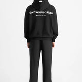 Ray Black White Hoodie